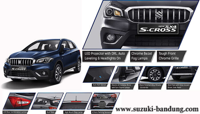 Eksterior Suzuki New SX4 S-Cross